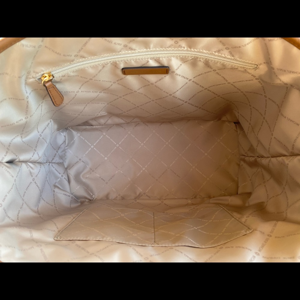 ๐ ๐- Michael Kors Large Tote Brown MK - Picture 4 of 4